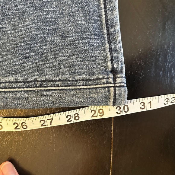 DG2 Blue Flare Wide Leg Jeans - Picture 5 of 5